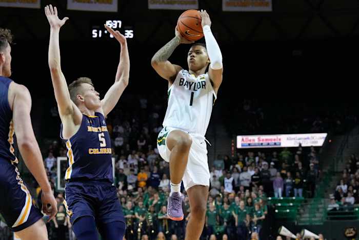 Tennessee CG Dalton Knecht playing for Nothern Colorado against Baylor in Waco, Texas, on November 14, 2022. (Photo by Chris Jones of USA Today Sports)